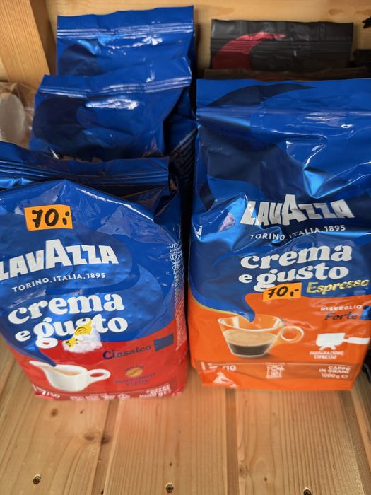 Sprzedam kawe lavazza rozne intensywnosci