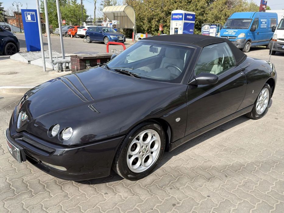 Alfa Romeo Spider 2,0 150KM Cabrio Klima El.Dach Nowe Opony Zarejestrowany w PL