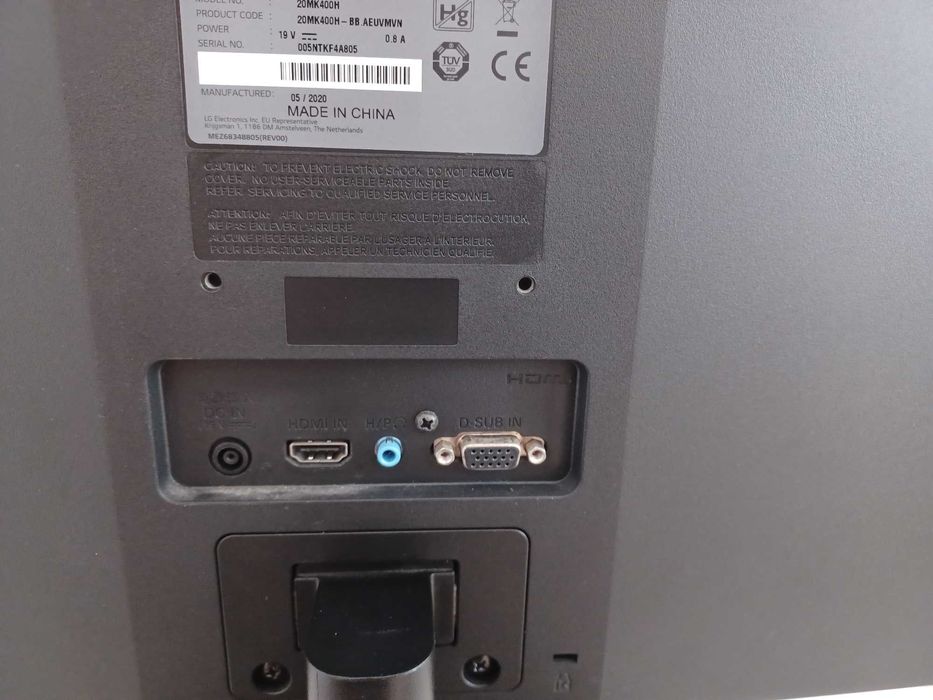 Monitor LG 20MK400H-B – 19,5