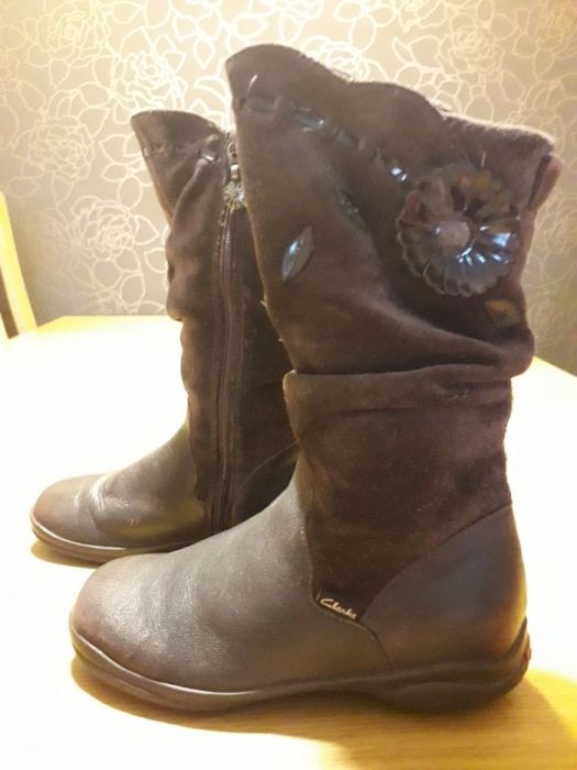 Clarks Daisy kozaczki buty roz. 10,5 / 28 29 / 18,5cm !