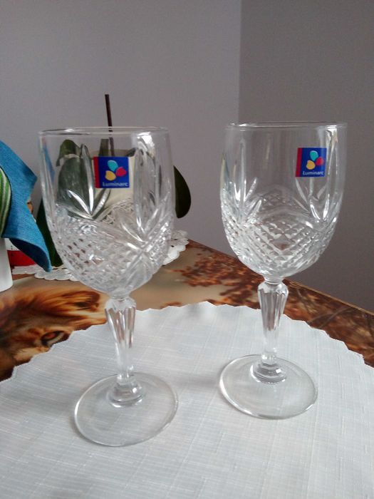 Lampki do wina Luminarkc 2 sztuki nowe kryształ