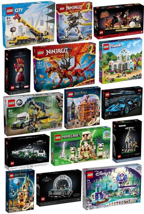 150 НОВИХ ЦІКАВИХ LEGO / Лего Friends Star Wars Minecraft Harry Potter