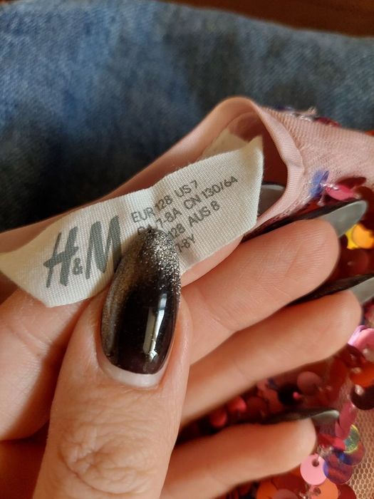 Сукня з паєтками h&m