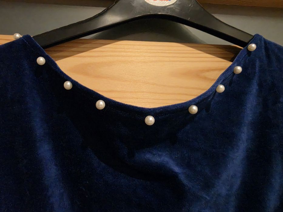 Bluzka/ bluza welurowa oversize
