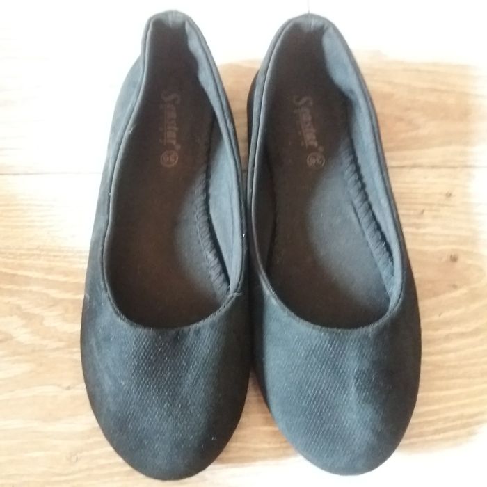 Baleriny r. 36 czarne.