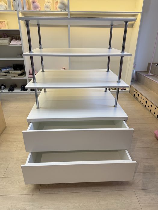 Шафа-стелаж з 4 висувними ящиками