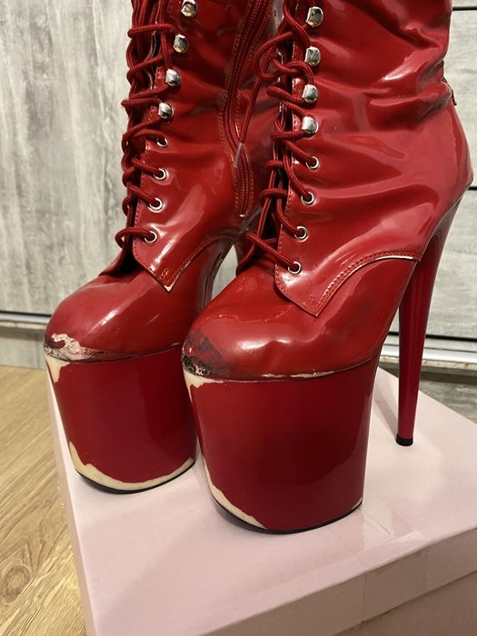 Стріпи  трійки червоні 39 40 розмір  | стрипи