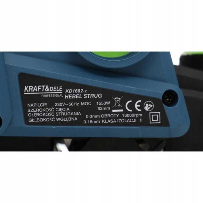 Strug elektryczny do drewna 1550W  KD1682-Z