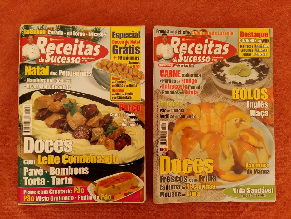 Revistas de Culinária - "Receitas Natalícias"
