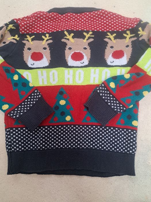 Sweterek swiateczny F&F rozm.98 + GRATIS