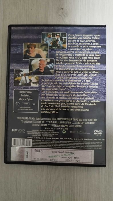 Os Últimos Dias - DVD