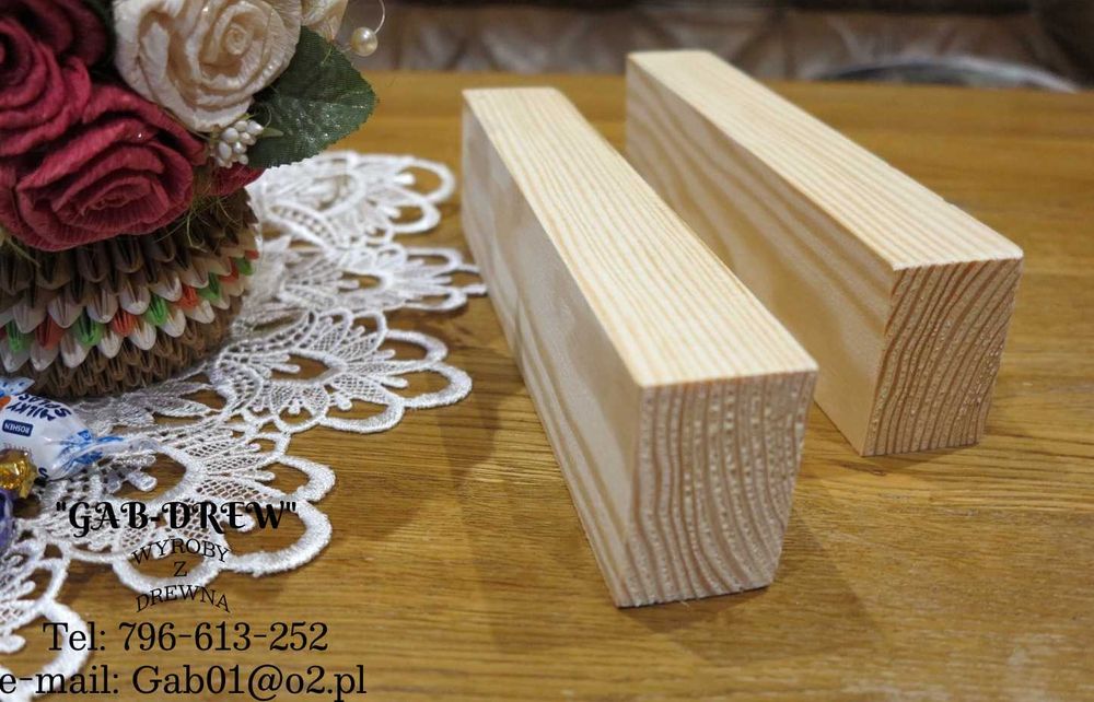 Listwa Szalunkowa Strugana, Kantówka LK 50x100 / Półbal Podsufitka