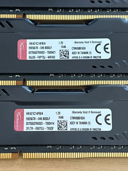DDR4 16 gb Оперативная память Hyper X Fury