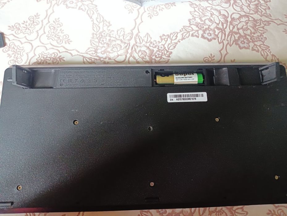 клавіатури Rapoo 8000M Wireless Black.