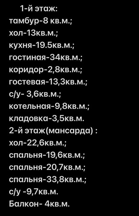 Уютный Дом 215кв.м, ЖМ "Совиньон"