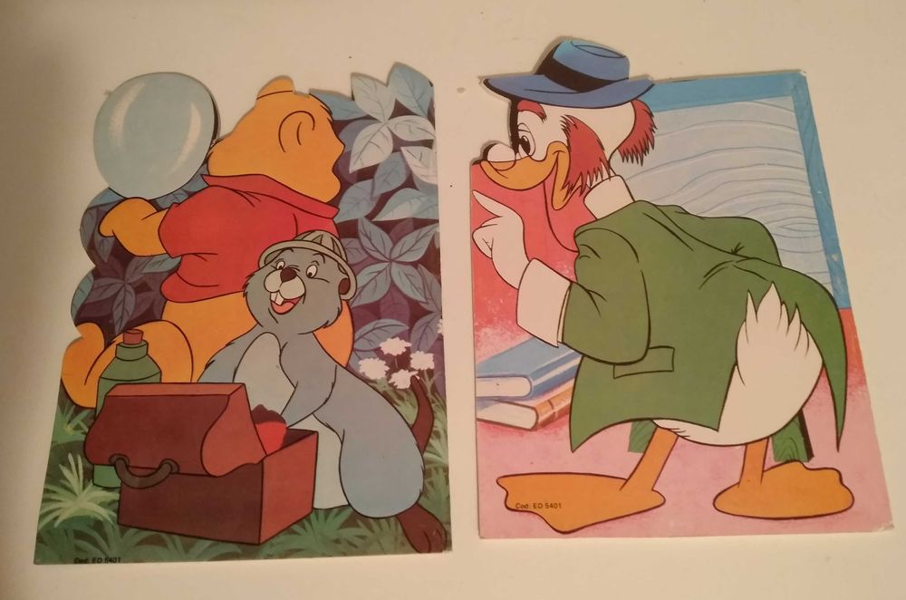 2  livros da Walt Disney da editora Disvenda