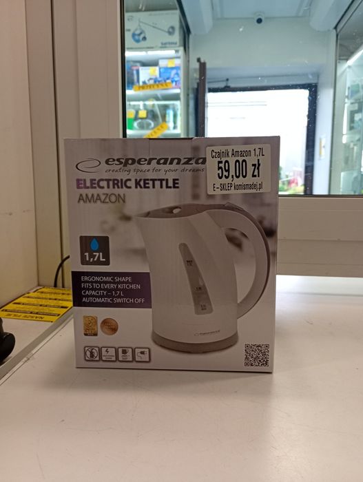 Czajnik Elektryczny Nowa 2lata Gwarancji Esperanza Komis Madej Sc