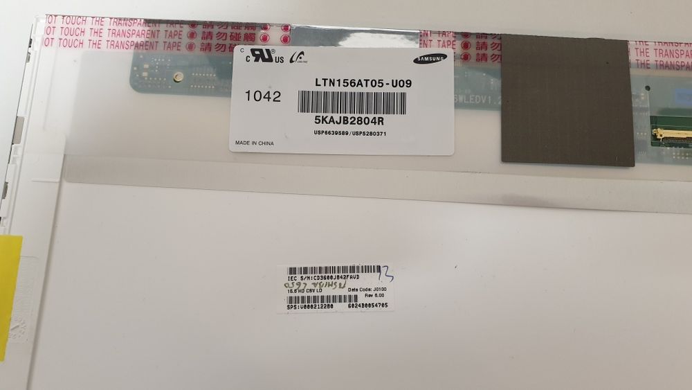 Displays para portáteis