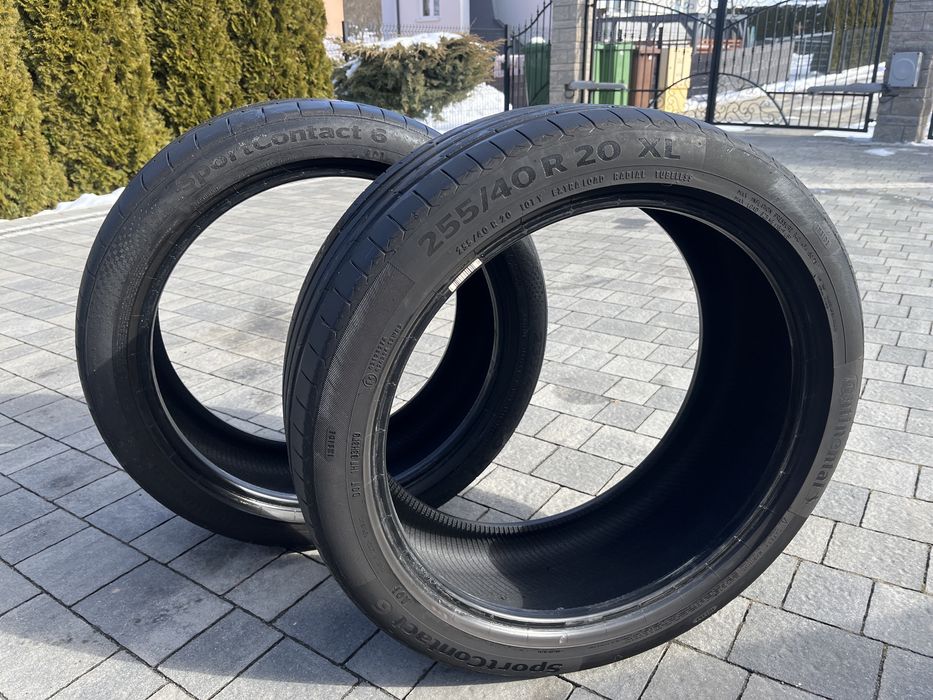 Opony letnie continental