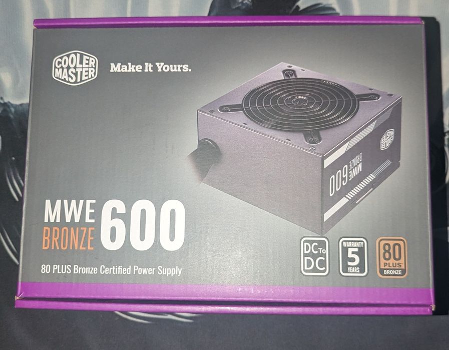 Блок живлення Cooler Master MWE 600 White V2 (MPE-6001-ACABW)