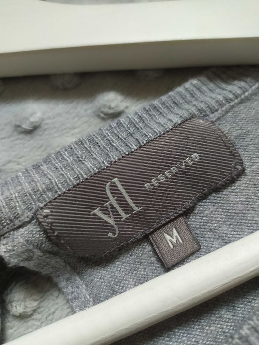 Długi sweterek szary sukienka YFL Reseved M