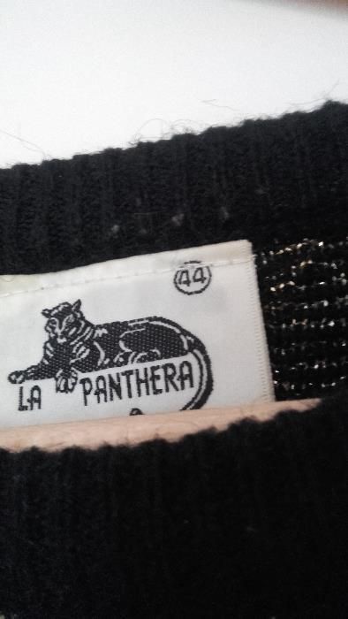 Sweter ze złotą nitką  r.44