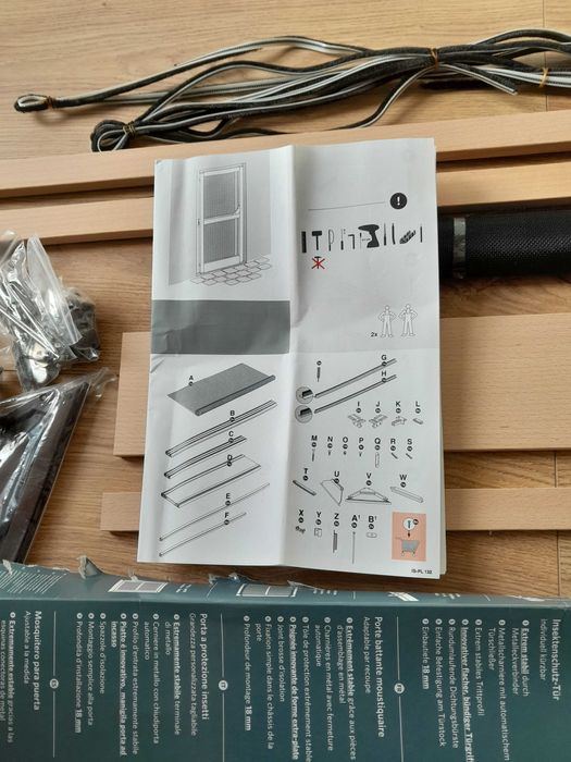 Moskitiera na drzwi tarasowe/ balkonowe