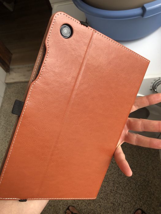 Capa Couro Samsung tab A9 Plus