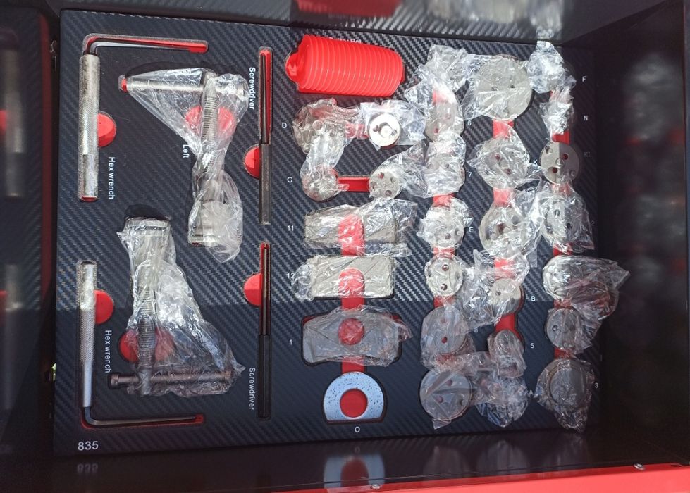 Carrinho de ferramentas Kraft Muller 7 gavetas 7 cheias XXL