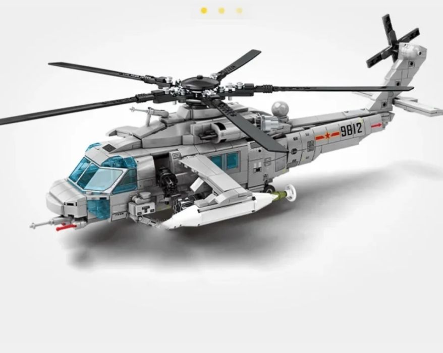 Детские конструкторы вертолёт спецназ полиция 935 шт Совместим с LEGO