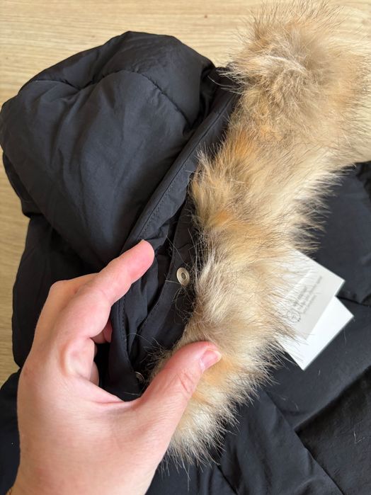 Пуховик ZARA 50% перо ТА 50% пух Water Repellent