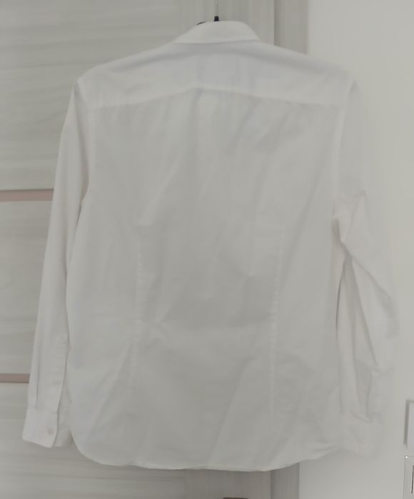 Koszula młodzieżowa SLIM  Fit biała
