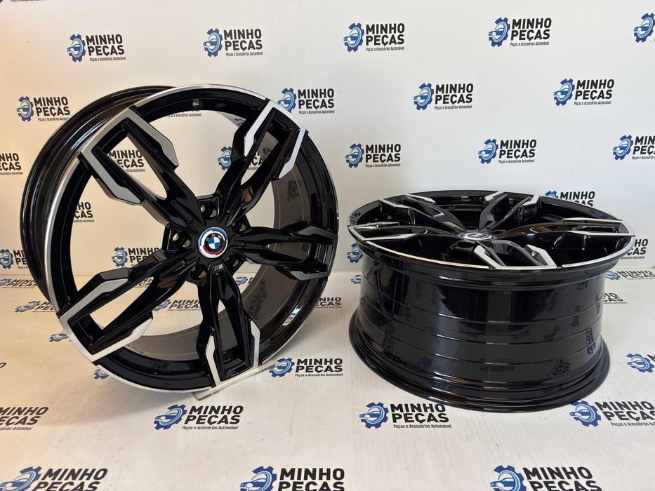 Jantes Look BMW X3 M40i em 20 (5x120) pretas e polidas