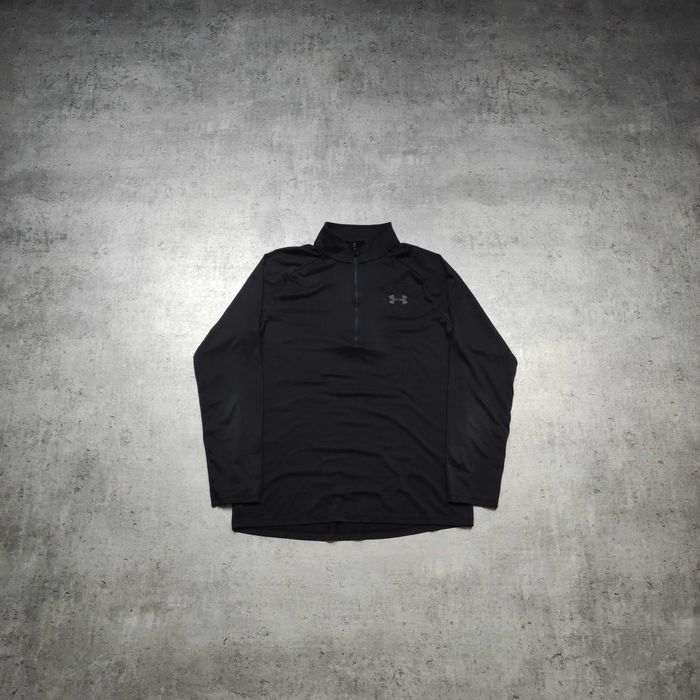 MĘSKA Bluza Sportowa Lekka PREMIUM Thermal Siłownia Under Armour Logo