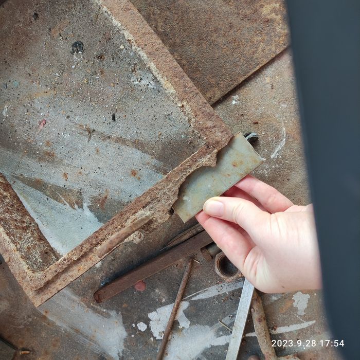 Дверца для буржуйки, печи СССР