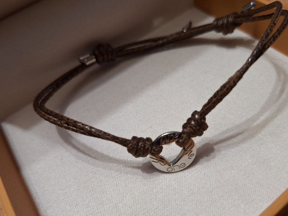 Pulseira one - you are the one - castanha