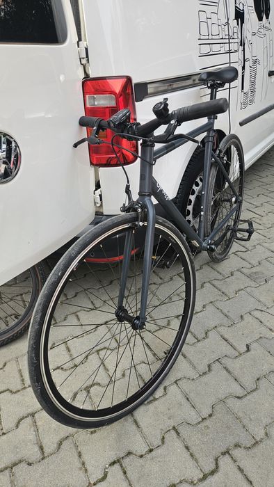 Rowe miejski nowy: single speed decathlon ELOPS speed