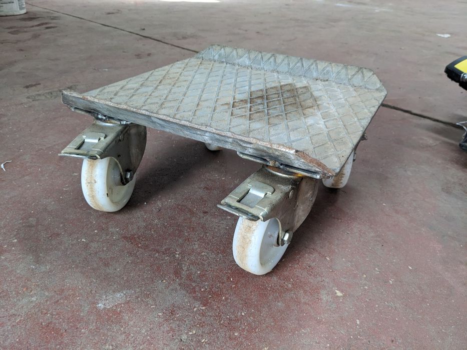 base rodada para grandes cargas