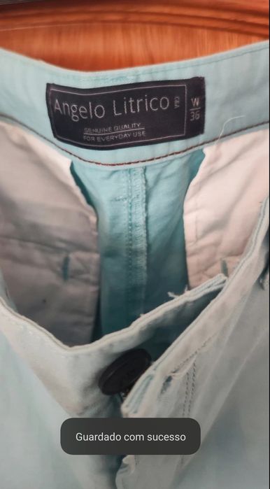Calção chino homem C&A