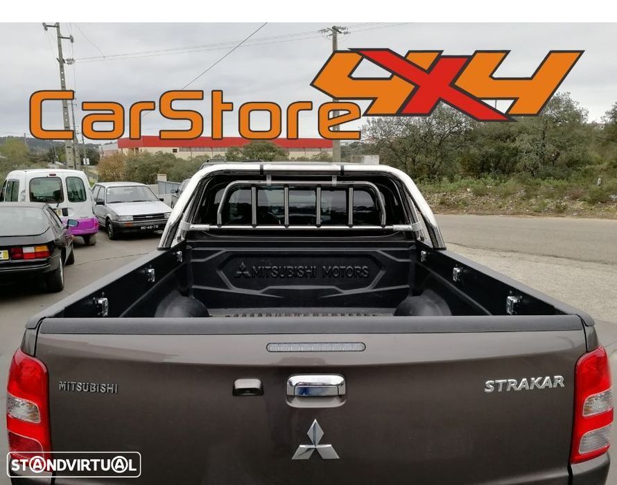 Rollbar Inox Mitsubishi L200 C Proteção Vidro