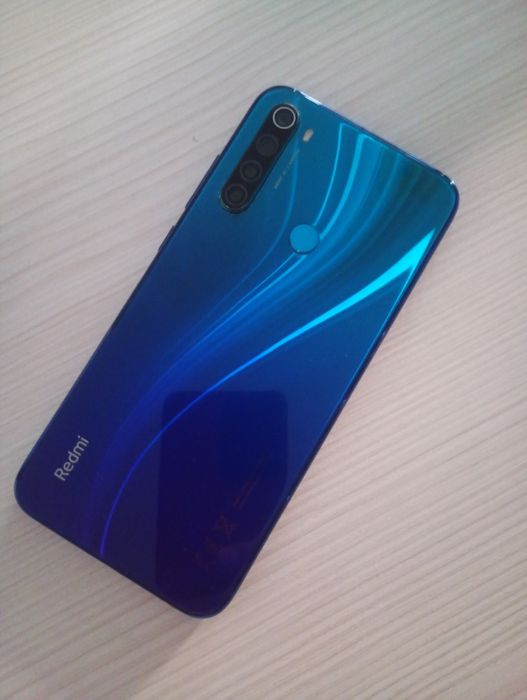 Xiaomi Redmi Note 8 4/64GB Neptune Blue | Cały zestaw, Słuchawki, Etui