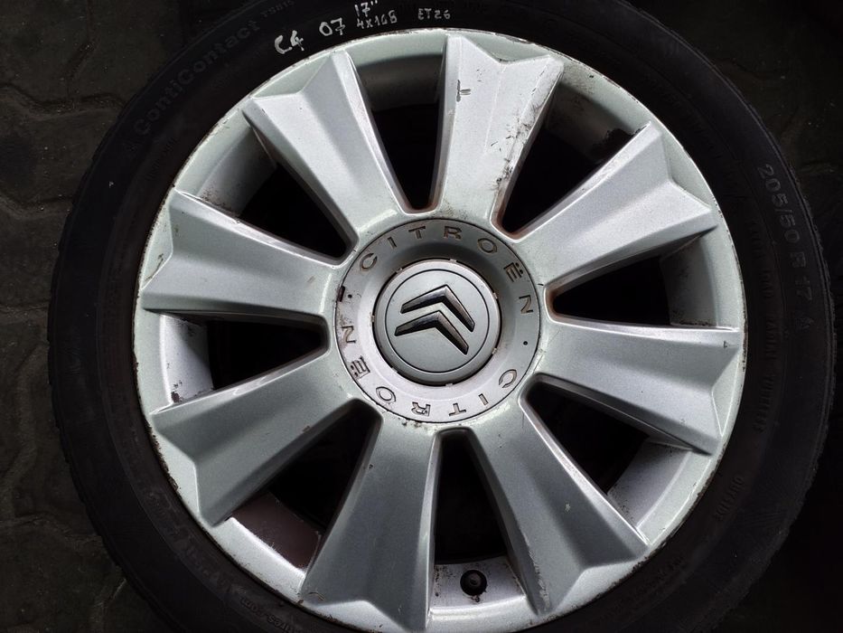 Jantes Citroen R17 Furação 4X108