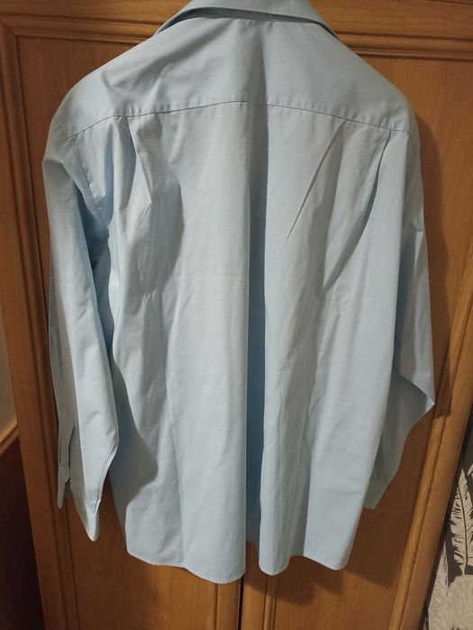 Koszula męska błękitna Wólczanka r. 45 176/182