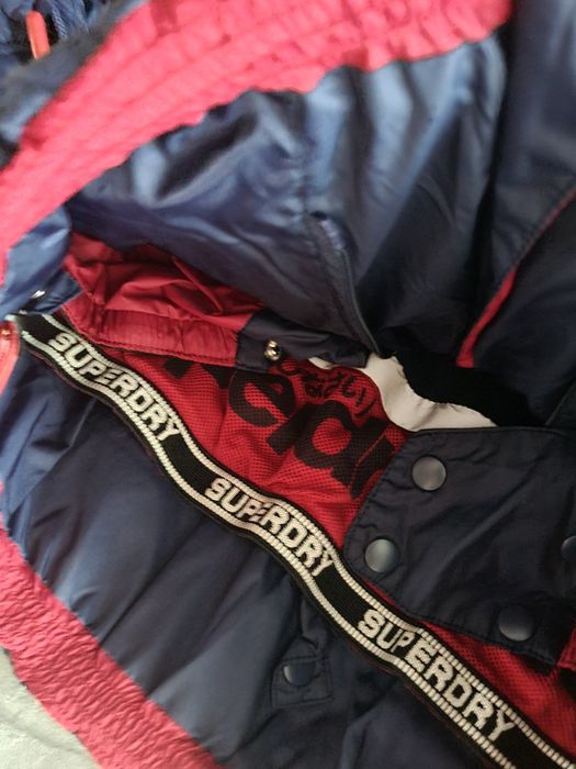 Kurtka zimowa granatowa SuperDry S