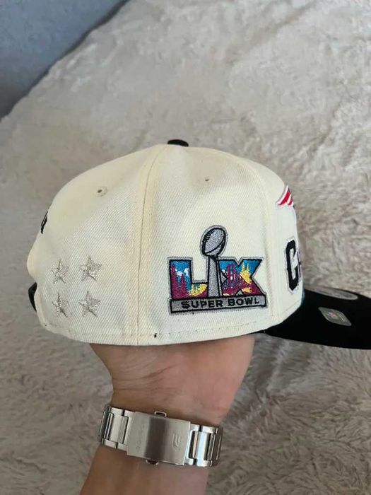 Czapka z daszkiem New Era NFL New England Patriots Super Bowl LX snapback