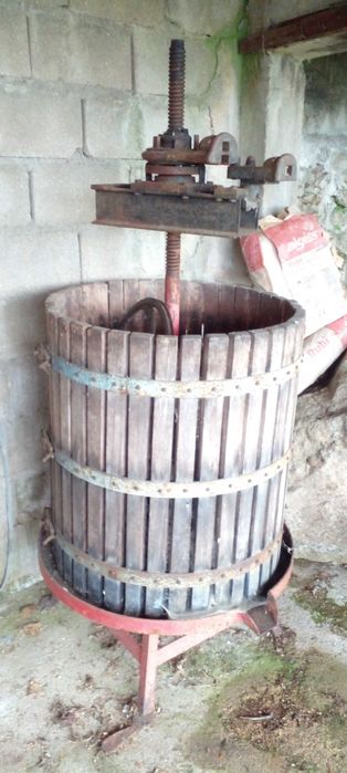Esmagadora, Prensa e Barril
