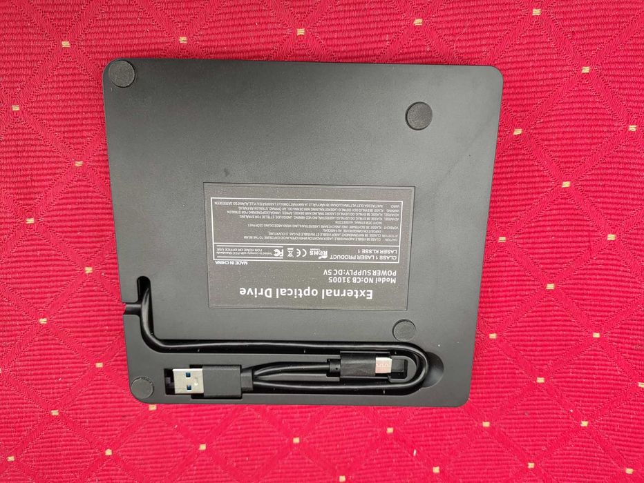Nagrywarka DVD CD zewnętrzna napęd optyczny Player komputera Laptopa
