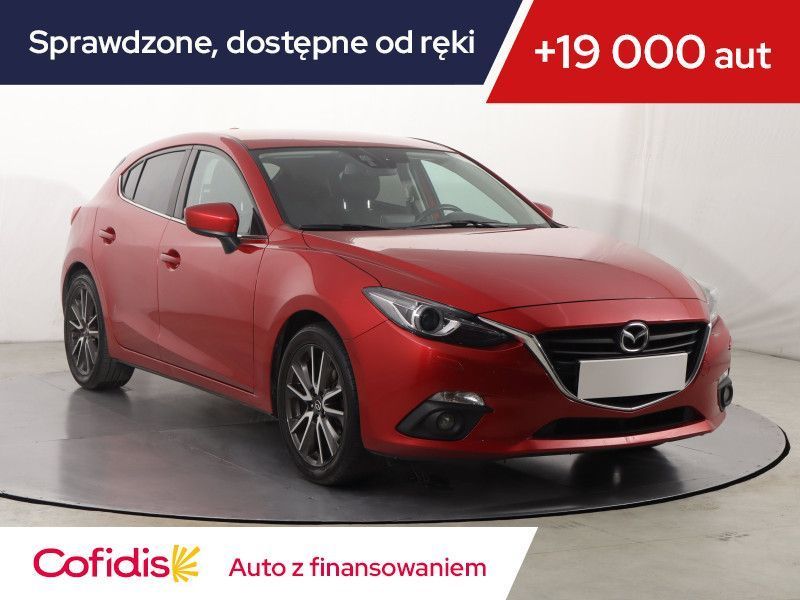 Mazda 3 2.0 Skyactiv-G, Salon Polska, Xenon, Bi-Xenon, Klimatronic, Tempomat,