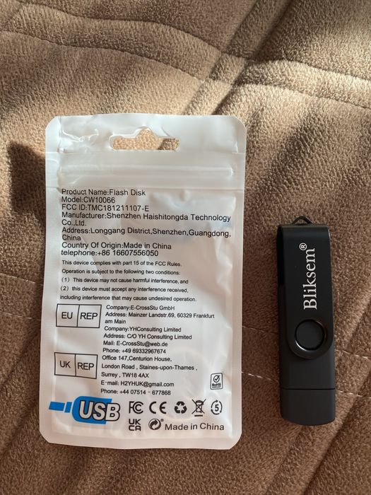 Флеш-накопичувач Bliksem 3IN1 64 ГБ TYPE C Memory Stick OTG 64 ГБ 2.0