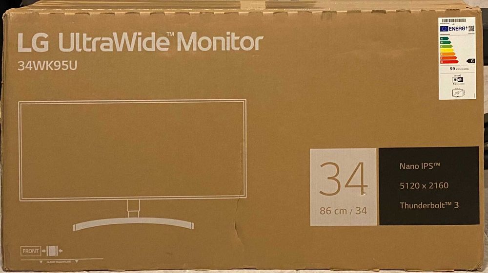 LG 34WK95U-W Monitor (34'' - WUHD - IPS)64564001955074122